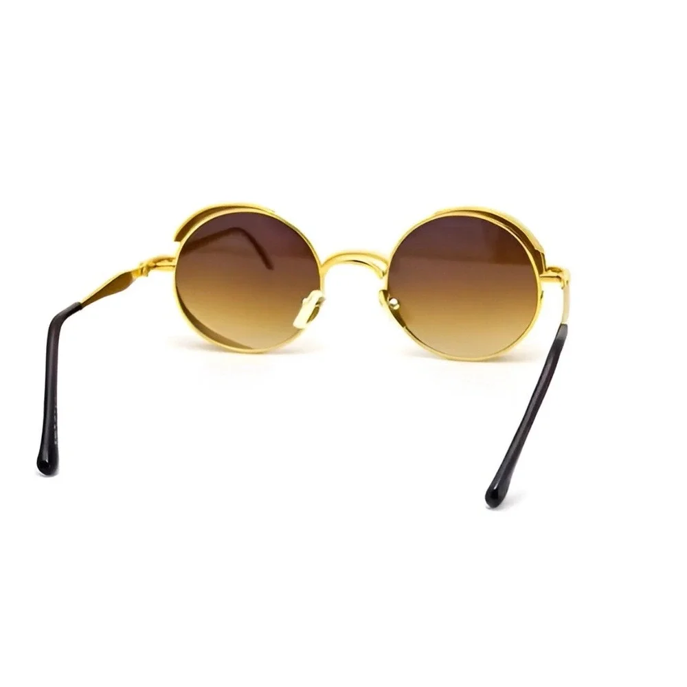 Brown Lens Sunglasses Fashion Cholo Style Retro UV400 Protection Men Lentes New‎